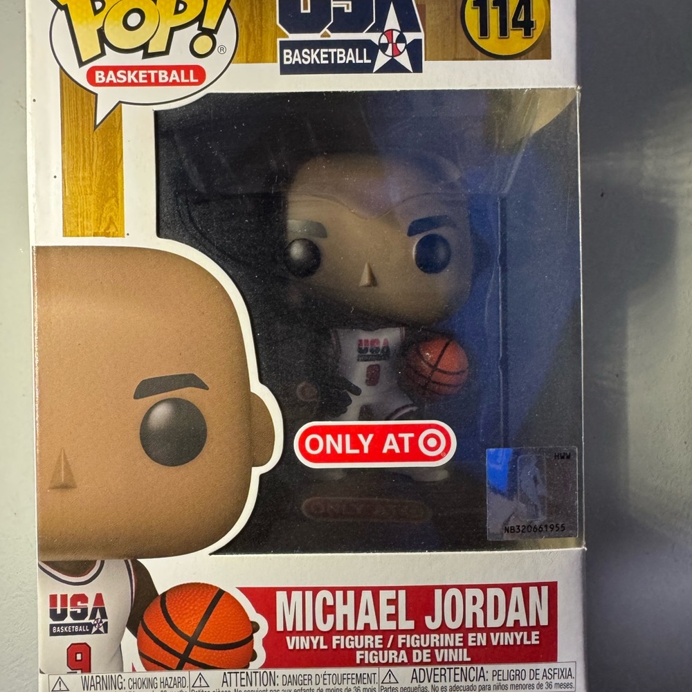 Michael Jordan & Magic Johnson USA Basketball Edition Funko Pop